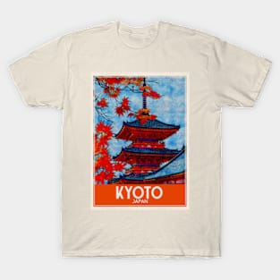 Kyoto Japan Travel Art T-Shirt